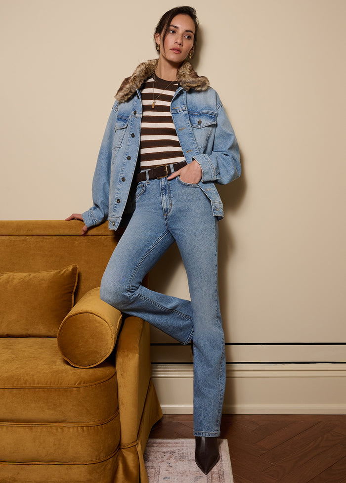 THE VALENTINA SUPER HIGH RISE MINI BOOT