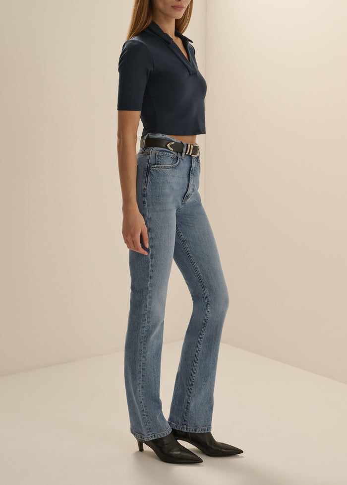 THE VALENTINA SUPER HIGH RISE MINI BOOT