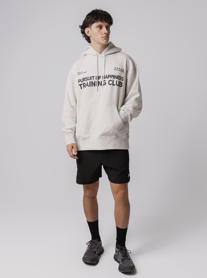Training Club Heavyweight Pullover In Heather Grey
