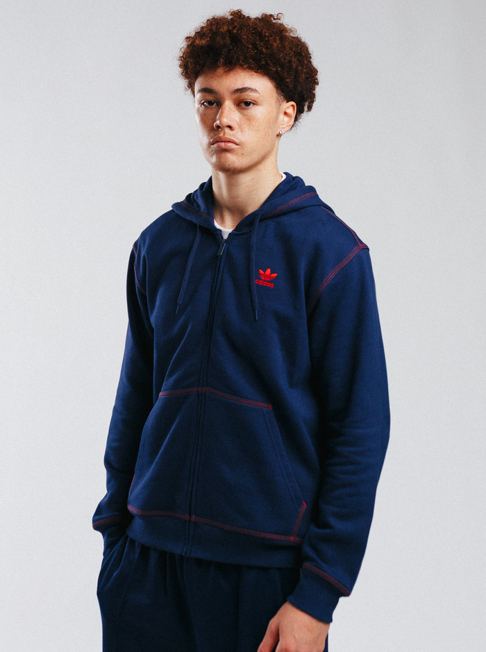 Trefoil Essentials Full Zip Hoodie