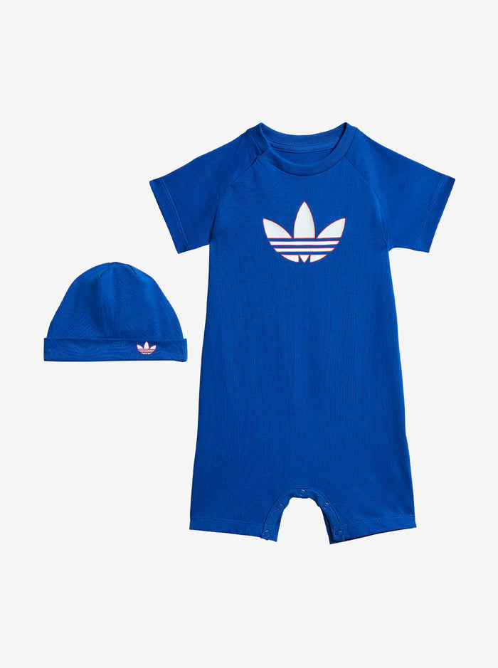 Trefoil Jumpsuit & Beanie Gift Set Infants