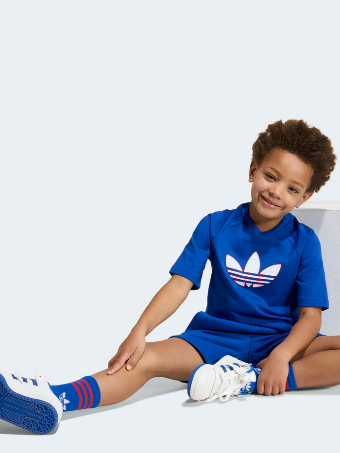 Trefoil Loose Short Tee Set Kids