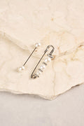 Trio Pearl Pin Set - Silver