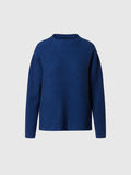 hover | Baritone blue | mockneck--5gg-knitwear-095567