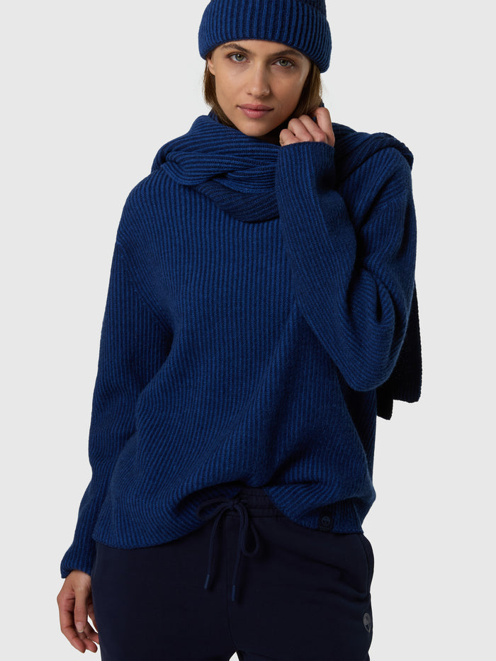 2 | Baritone blue | mockneck--5gg-knitwear-095567