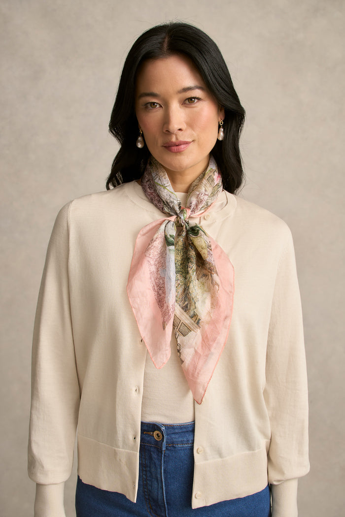Villa Fleurie Scarf - Multicolour