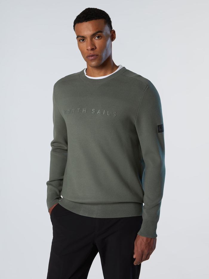 1 | City grey | crewneck-12gg-knitwear-699168