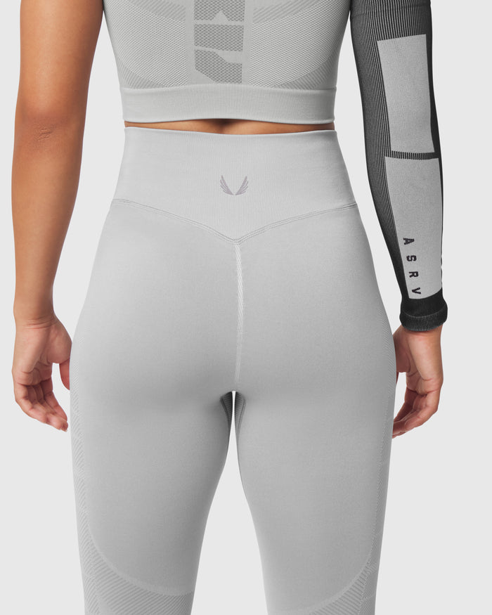 W114. Seamless Legging - Slate Grey