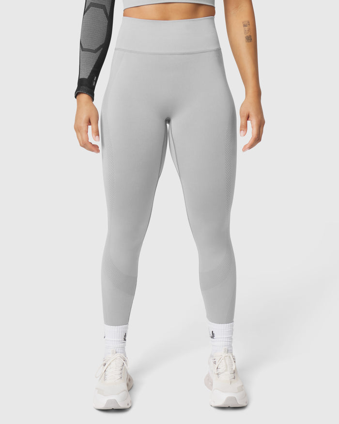 W114. Seamless Legging - Slate Grey