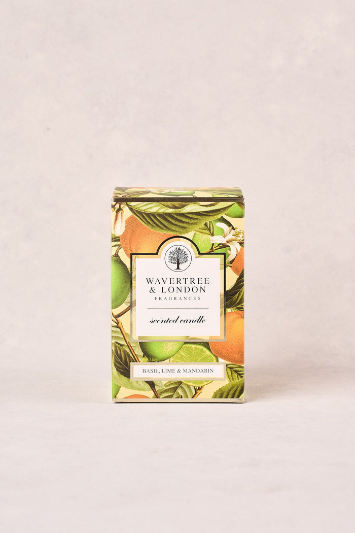 Wavertree Basil Lime Mandarin Candle