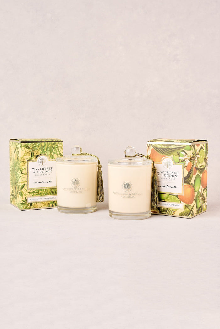 Wavertree Basil Lime Mandarin Candle