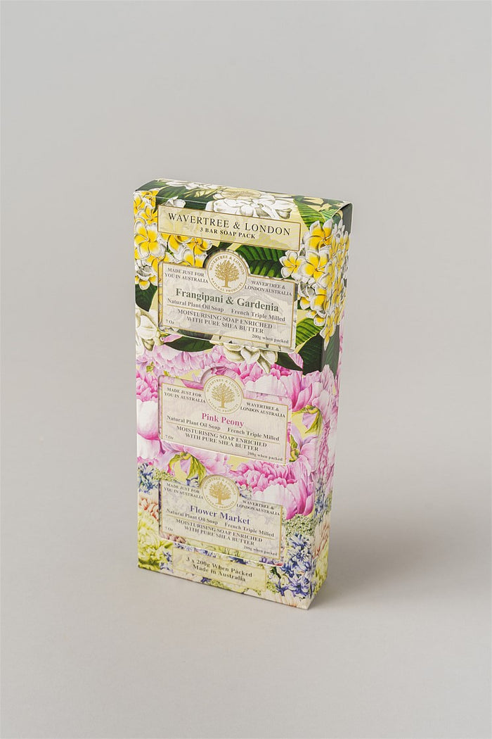 Wavertree Garden Trio of Soaps