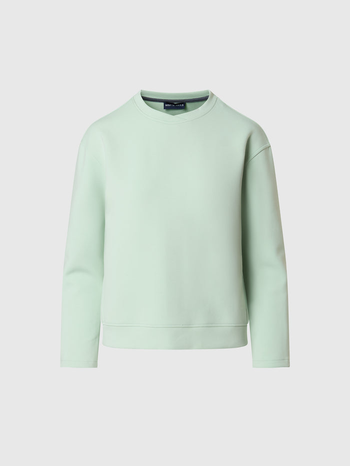 hover | Sea foam | crewneck--sweatshirt-091370