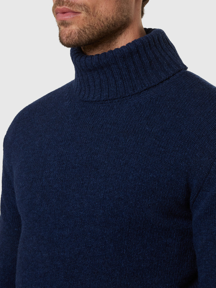 6 | China blue melange | turtle-neck-7gg-knitwear-699594