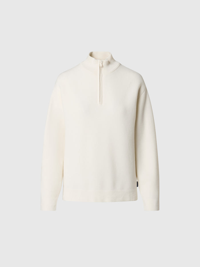 hover | Winter white | half-zip-mock-14gg-knitwear-095556