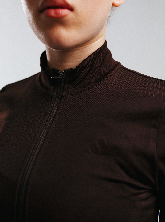 Workout Essentials Knit Zip Through Jacket