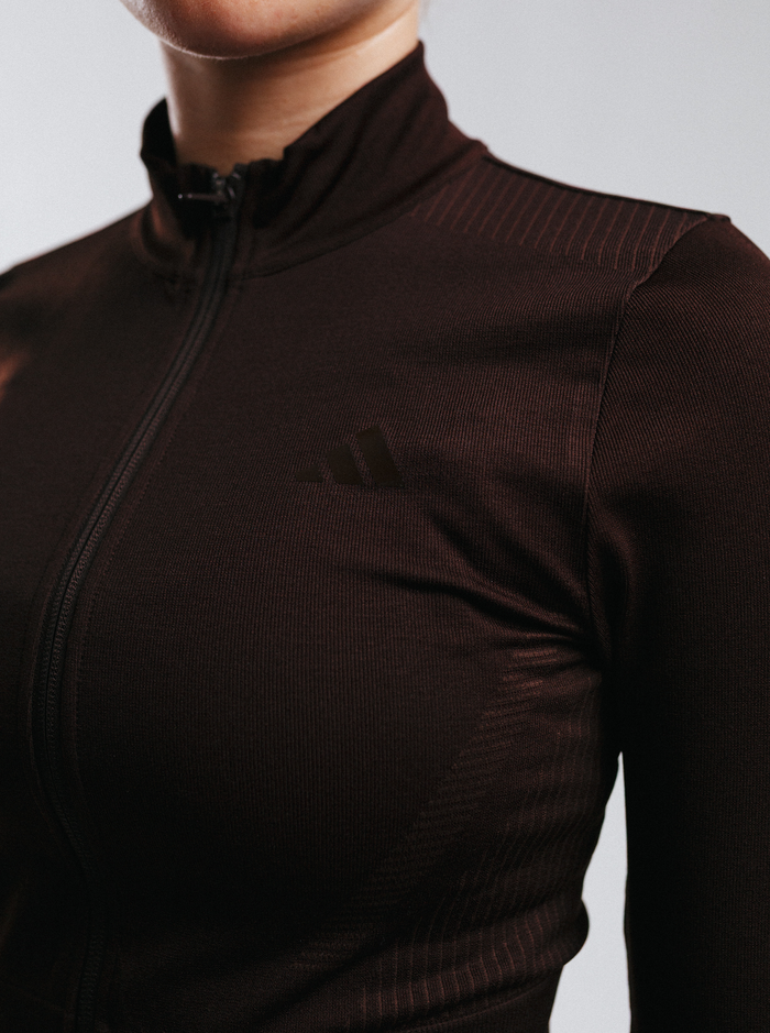 Workout Essentials Knit Zip Through Jacket